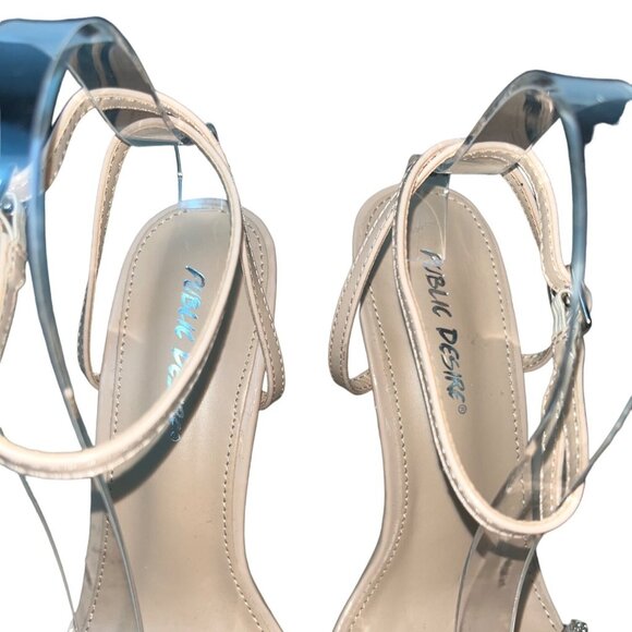 Public Desire Women's Pink High Heels Sz 6 - NWOB - Picture 7 of 9